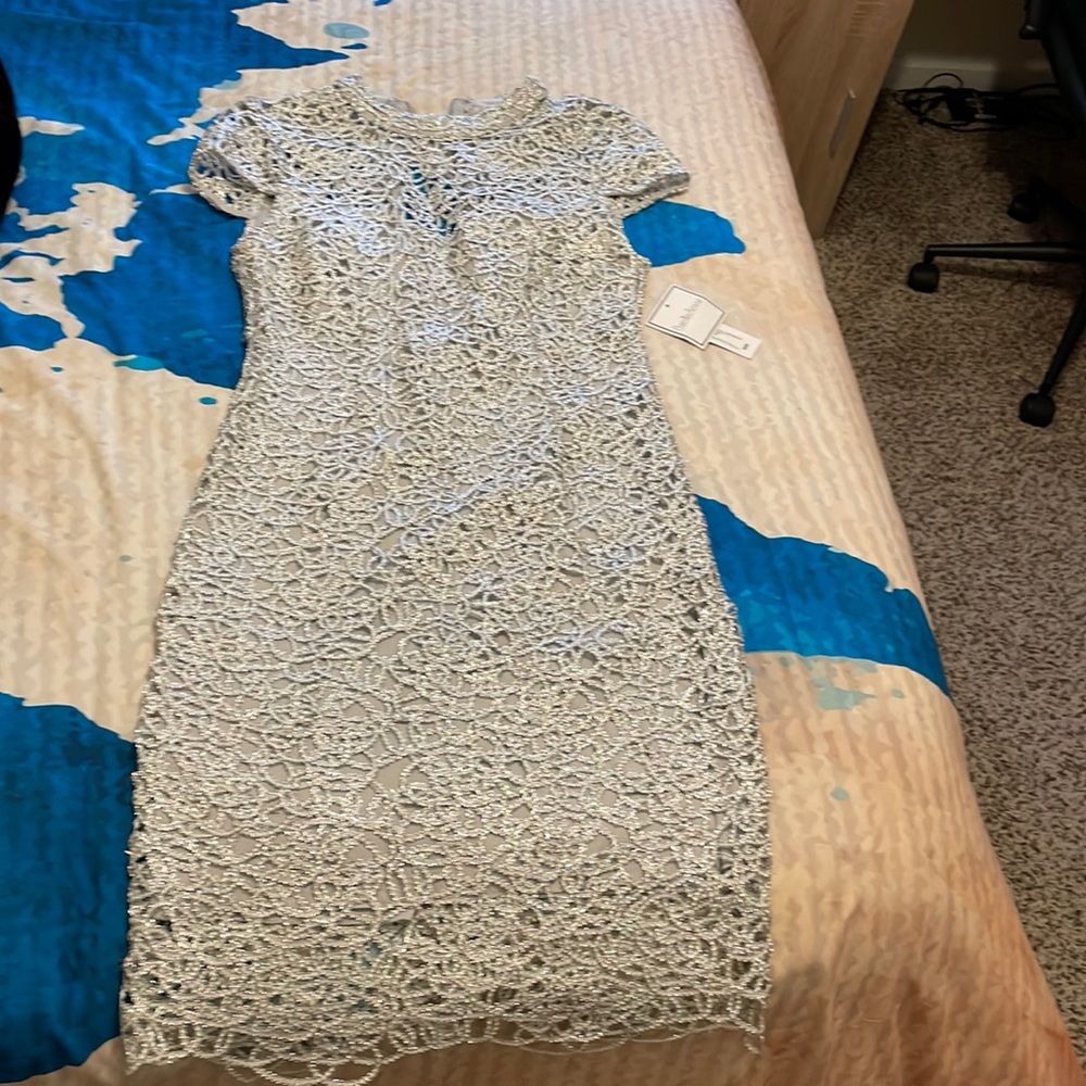 Never worn sparkly dress size 12 new with tags